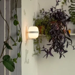 Wally Cectita vägglampa matt vitgrå
