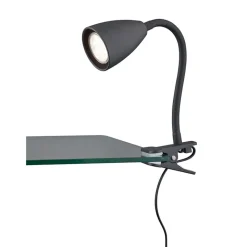 Wanda klämlampa mattsvart