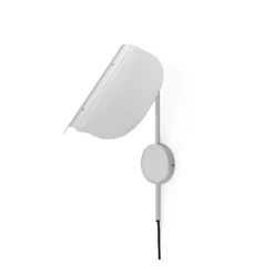 Wing vägglampa polerad aluminium