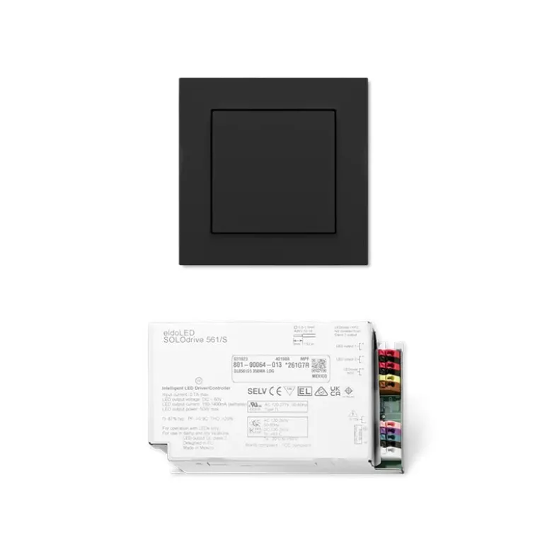 Wireless Wall Switch + Driver antracit