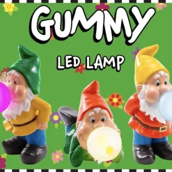 Working gummy lamp