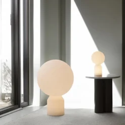 Yo S portabel bordslampa vit